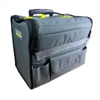 Geanta scule PAA-home cu roti, 43 x 36 x 27 cm, 11 buzunare, maner telescopic, capacitate 40 kg