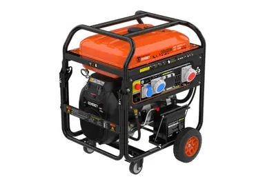Generator de curent 11 kW - benzina, 400/230V, prize IP67, pornire electrica - Genergy Cervascán-S