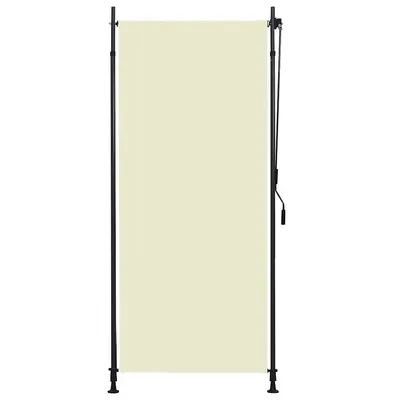 vidaXL Jaluzea tip rulou de exterior, crem, 100 x 270 cm