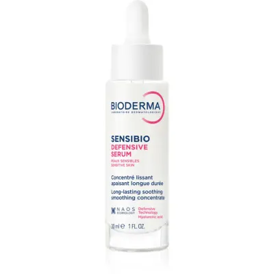 Bioderma Sensibio Defensive Serum ser facial anti-îmbătrânire pentru piele sensibilă 30 ml