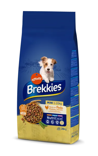 Hrana uscata caini, Brekkies Dog Excel Mix Mini Original, 20 kg