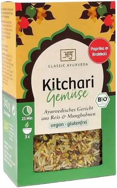 Fel de mâncare ayurvedic Kitchari Gemüse, 240 g, Amla Natur
