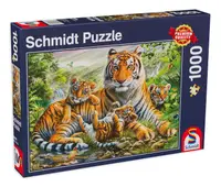 Puzzle Schmidt din 1000 de piese - Tigrii