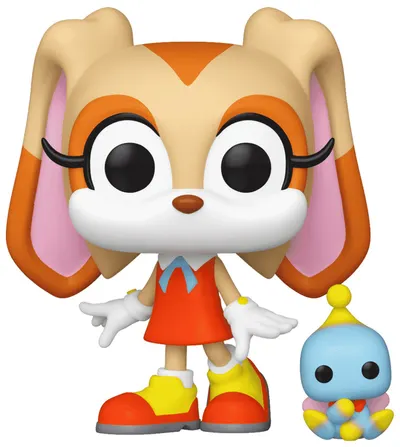 Figurină Funko POP! Games: Sonic the Hedgehog - Cream with Cheese #1034
