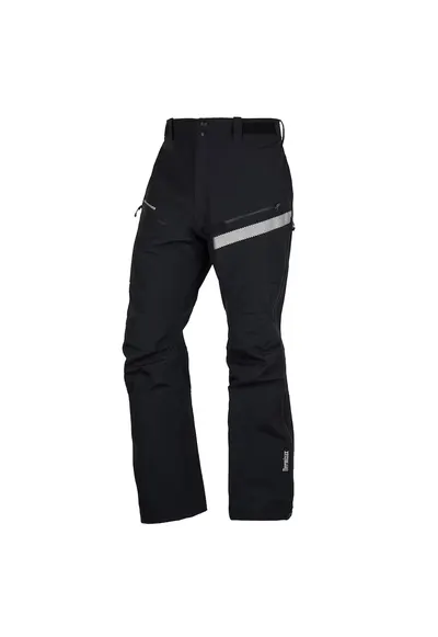 Men's ski mountaineering technical hardshell pants Dermizax™ EV HAVRAN - Negru