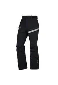 Men's ski mountaineering technical hardshell pants Dermizax™ EV HAVRAN - Negru