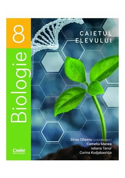 Biologie. Caietul elevului pentru clasa a VIII-a