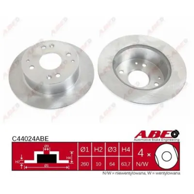 Disc frana ABE C44024ABE