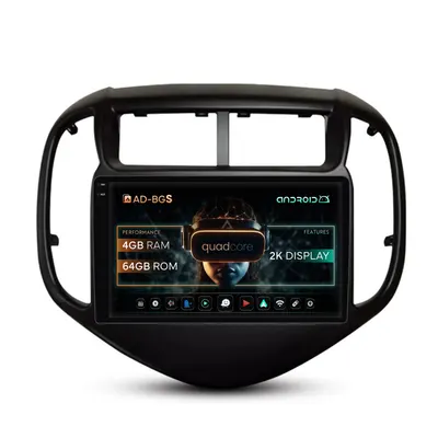 Navigatie 2K Chevrolet Aveo (2016-2021), Android, S-Quadcore 4GB RAM + 64GB ROM, 9.5 Inch - AD-BGS90042K+AD-BGRKIT230