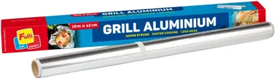 Folie de aluminiu Folli - Grill, 10 m x 45 cm