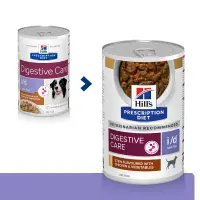 HILL'S Prescription Diet i/d Digestive Care Low Fat, Pui cu Legume, dietă veterinară câini, conservă hrană umedă, sensibilități digestive HILL'S Prescription Diet i/d Digestive Care Low Fat, Pui cu Legume, dietă veterinară câini, conservă hrană umedă, si