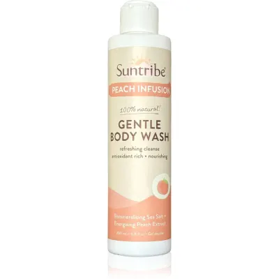 Suntribe Gentle Body Wash gel de duș mătăsos cu extract de piersica 200 ml