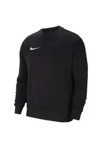 Bluza de trening cu decolteu la baza gatului si monograma - Negru