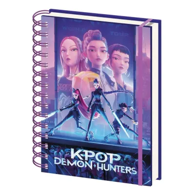 Notebook cu Sina A5 KPop Demon Hunters