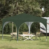 vidaXL Cort de Petrecere Pop-up 290 x 290 x 245 cm Verde