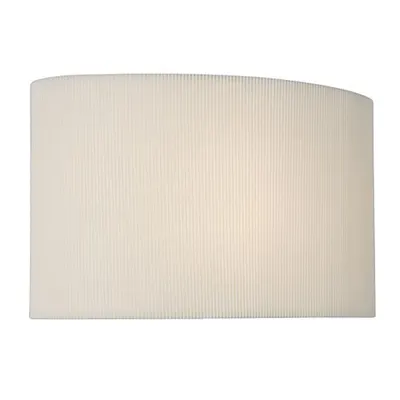 Abajur Oporto Cream Cotton Oval Shade 31cm