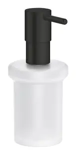 Dispenser sapun baie Grohe, Start Soap Dispenser, sticla/metal, 160ml, fara suport, 410982430/411952430, negru