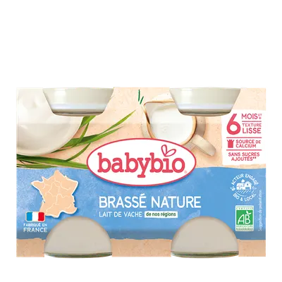 Crema de iaurt, 2 x 130g, BabyBio