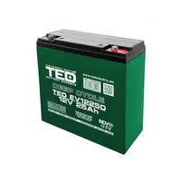 Acumulator 12V 25Ah cu GEL DEEP CYCLE M5, TED Electric TED003782