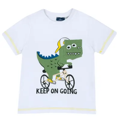 Tricou copii Chicco, alb 2, 00068-64MC