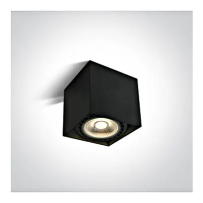 Hasso Square GU10 R111 15W 220-240V IP20 negru
