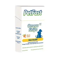 PetFast Omega Strips - supliment pentru piele si blana pentru caini si pisici