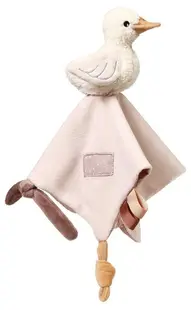 Jucărie moale pentru îmbrățișat BabyOno - Goose Zoe, 25 x 25 cm