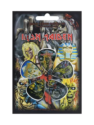 Set 5 pene pentru chitara - Iron Maiden