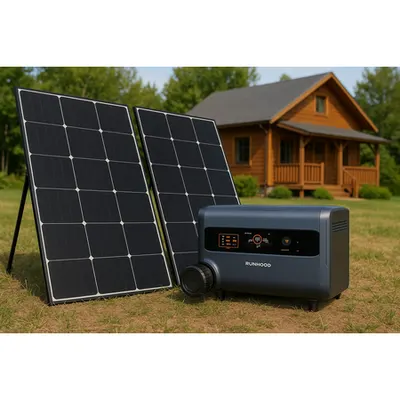 Pachet fotovoltaic Off Grid 2.4kW 230V – Solutie completa pentru cabane si case de vacanta