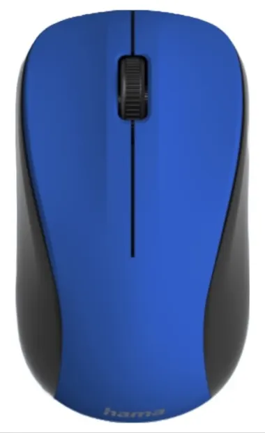 Mouse Hama - MW-300 V2, optic, wireless, albastru