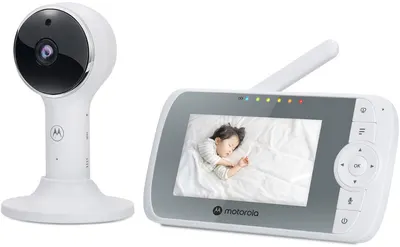 Monitor video pentru bebeluși Motorola - VM64 Connect, Wi-Fi, 4.3''