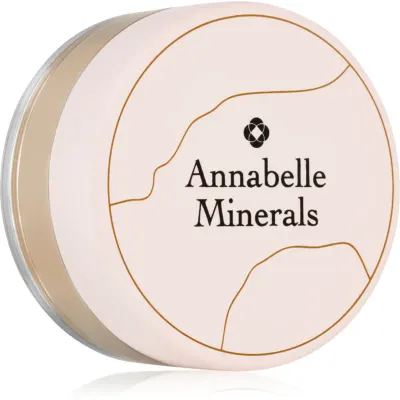 Annabelle Minerals Radiant Mineral Foundation pudra pentru make up cu minerale pentru o piele mai luminoasa culoare Golden Fair 4 g