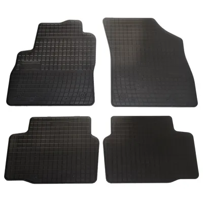 Set covorase auto din cauciuc Opel Astra K 2015-2021, presuri FROGUM, negre, 4 buc