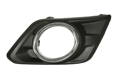 Capac bara fata Dreapta cu locas lampa ceata, plastic, crom/negru potrivit NISSAN X-TRAIL III dupa 2014 2013-2017