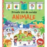 Primele 100 de cuvinte. Animale. Carte cu clapete