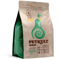 PETKULT Adult Care Balanced Life, Pui, hrană uscată pisici, 400g