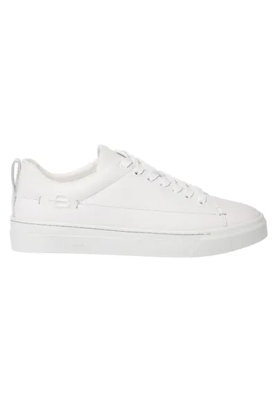 Pantofi sport low-cut de piele - Alb