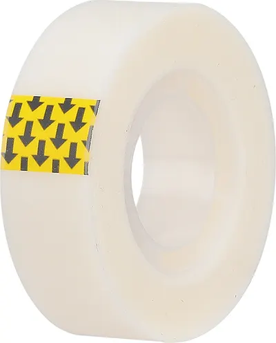 Banda autoadeziva Deli - EA30110, 18 mm х 33 m, incolora, mat