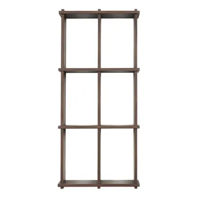 Raft în culoare naturală închisă etajat din lemn de frasin 42,5 cm Grid – OYOY Living Design