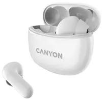 Căști wireless Canyon - TWS5, albe