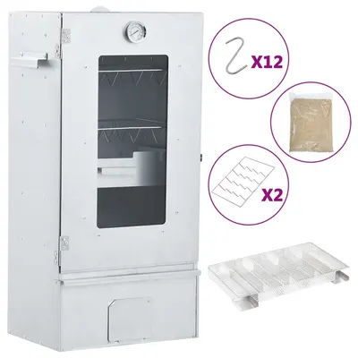 Gossi afumatoare cuptor/gratar, generator fum rece, otel galvanizat