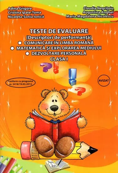 Teste de evaluare-descriptori de performanta (CLR MEM DP)