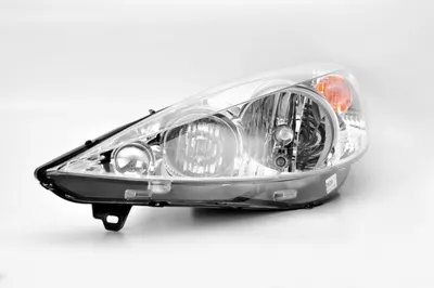 Far stanga (H1 H7, fundal cromat) PEUGEOT 206+
