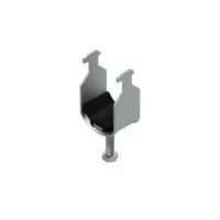 Clema in U pentru cablu cu jgheab de presiune din plastic BAK 14