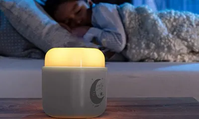 Lampa de noapte 2 in 1 Reer SleepLight Gri deschis
