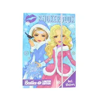Carte de Stickere „Dress Me Up! Besties” - Creează Look-uri de Iarnă Fermecătoare