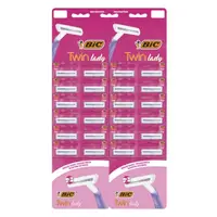 Aparat de Ras BIC Twin Lady, 2 Lame, Femei, 24 Bucati