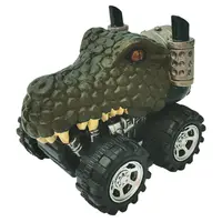 Mașinuță cu sistem friction crocodil multicolor