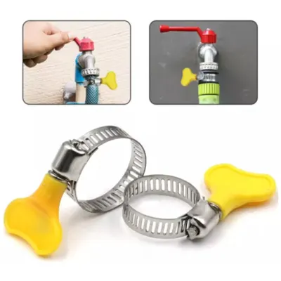 Colier metalic fluture reglabil 13-19mm (100buc) - inox
