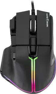 Mouse gaming White Shark - Marrok GM-9006, optic, cu fir, negru